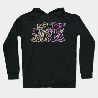 Neon Mane Six Hoodie